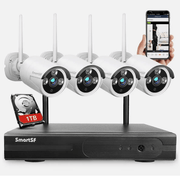 Kiwi Grab Kiwi Grab Include 1TB HDD 24hrs recording CCTV wireless security Camera NVR 4CH 1080P Include 1TB HDD 24hrs recording CCTV wireless security Camera NVR 4CH 1080P