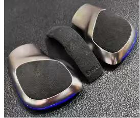 Volkswagen Alcantara DSG SHIFT KNOB COVER (Blue) by CARBONISE