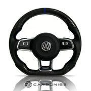 Volkswagen Golf Steering Wheel (Carbon Fiber+Perforated Leather) #10 by CARBONISE