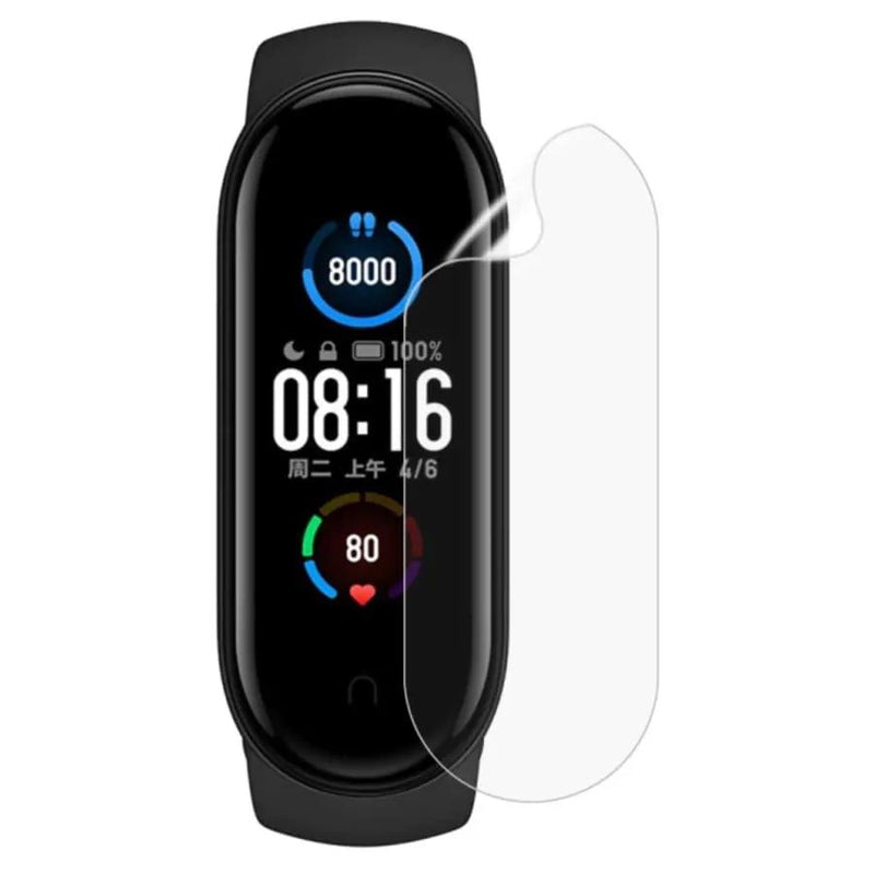 Hydrogel Screen Protector for Xiaomi Mi Smart Band 5 (Pack of 6) by That Watch Shop