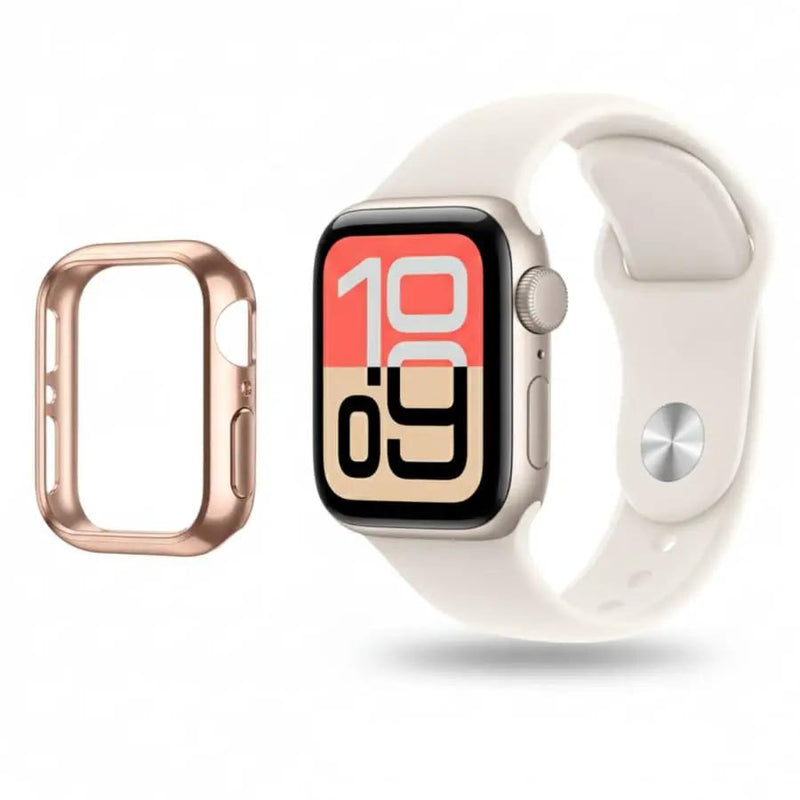 Protective Case for Apple SE (3rd gen) watch (40mm) (Rosegold) by That Watch Shop