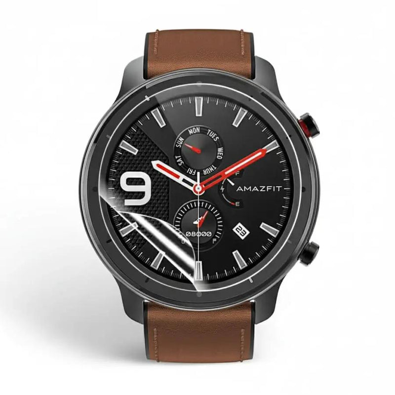 Hydrogel Screen Protector for Amazfit GTR (2019) (47mm) (Pack of 6) by That Watch Shop