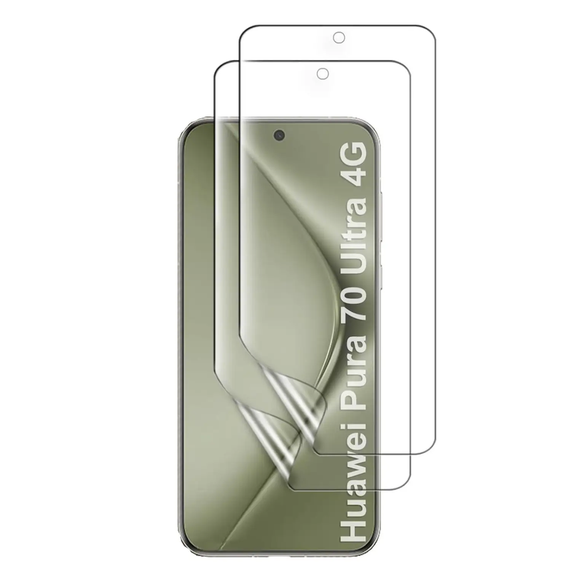 Hydrogel Screen Protector for Huawei Pura70 Ultra (2024) (Pack of 2) by 9eight5