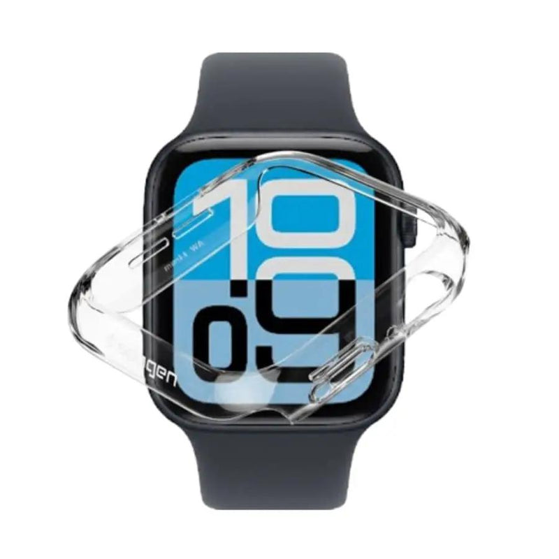 Protective Case for Apple SE (3rd gen) watch (44mm) (Clear) by That Watch Shop
