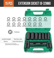 g8buynz 1/2" Drive 8-32mm Impact Socket Set for Professional Automotive Repair Tools 1/2" Drive 8-32mm Impact Socket Set for Professional Automotive Repair Tools