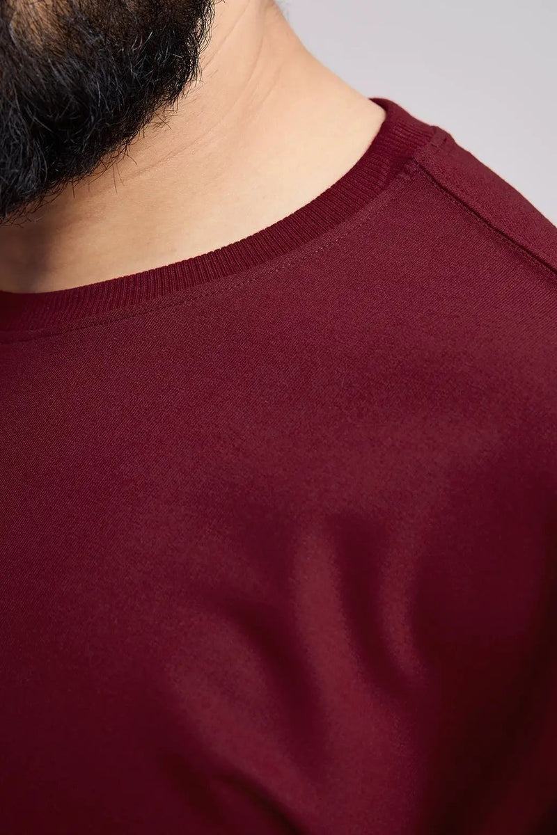 Inspiration Oversized T-shirt Maroon by Fuaark Nz