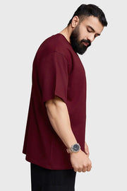 Inspiration Oversized T-shirt Maroon by Fuaark Nz