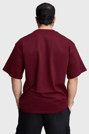 Inspiration Oversized T-shirt Maroon by Fuaark Nz