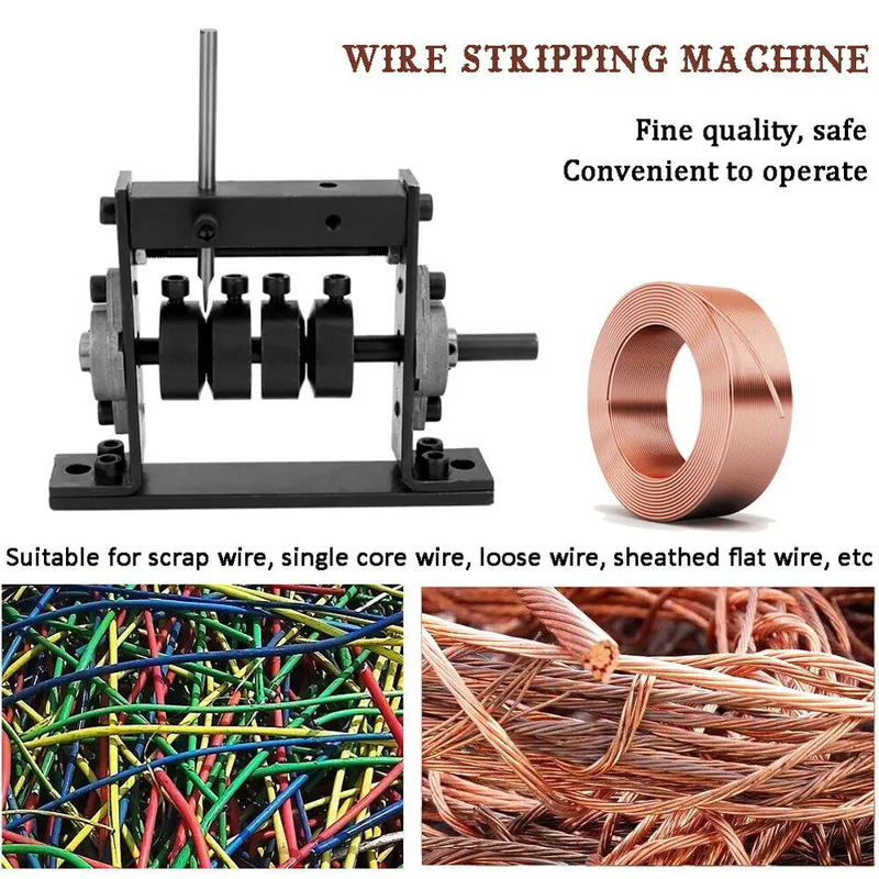Manual Electric Wire Stripping Machine by salelink.co.nz