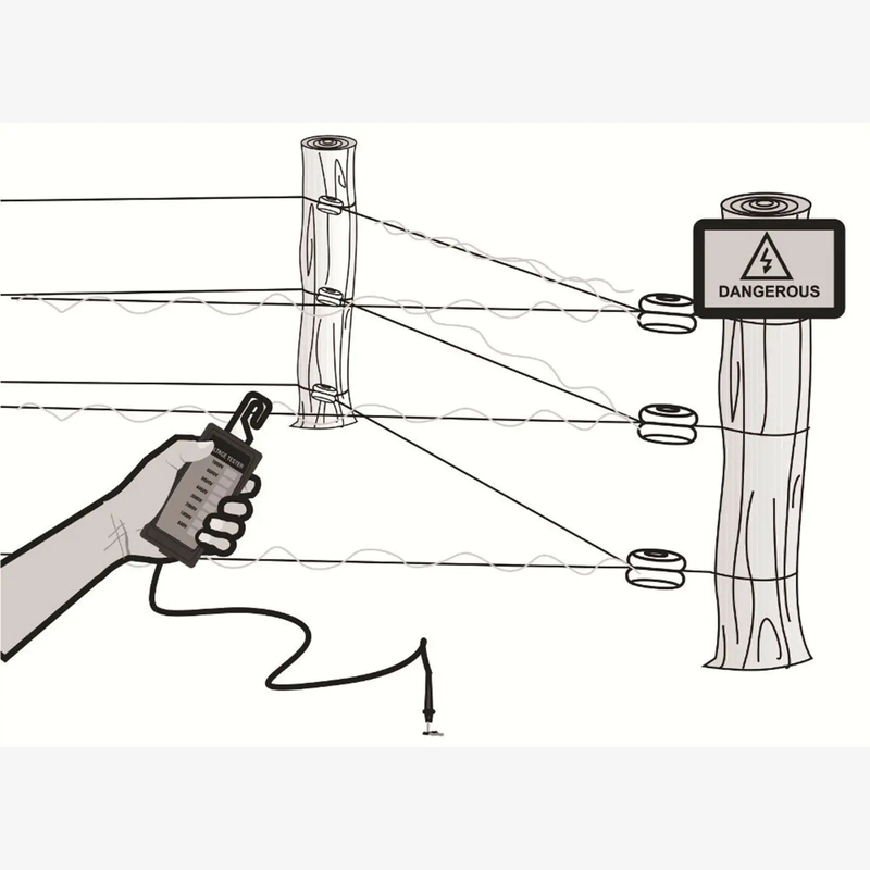Electric Fence Voltage Tester by salelink.co.nz