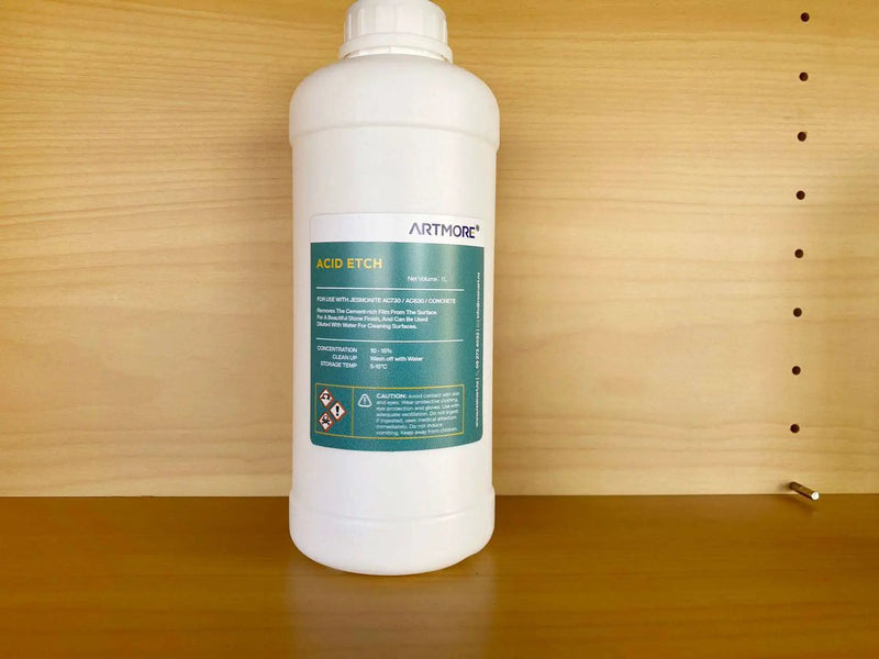 ACID ETCH FOR ETCHING CONCRETE, JESMONITE AC730 by Resin Art NZ