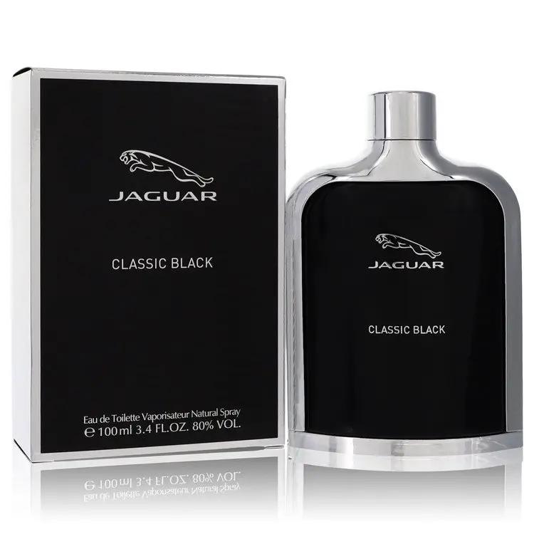 Jaguar Classic Black Eau De Toilette Spray by Jaguar 100 ml by Brands HD