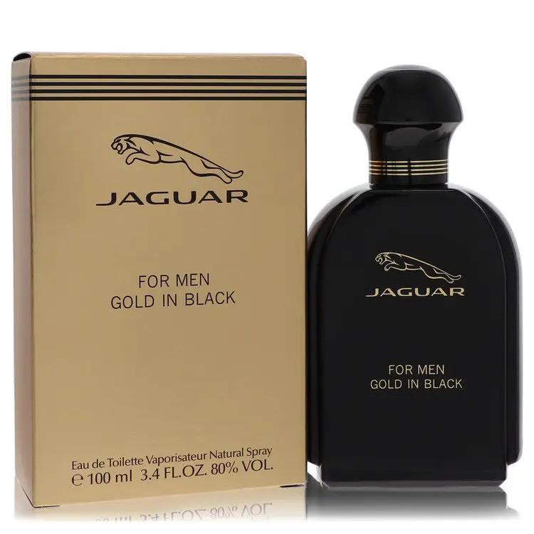 Jaguar Gold In Black Eau De Toilette Spray by Jaguar 100 ml by Brands HD