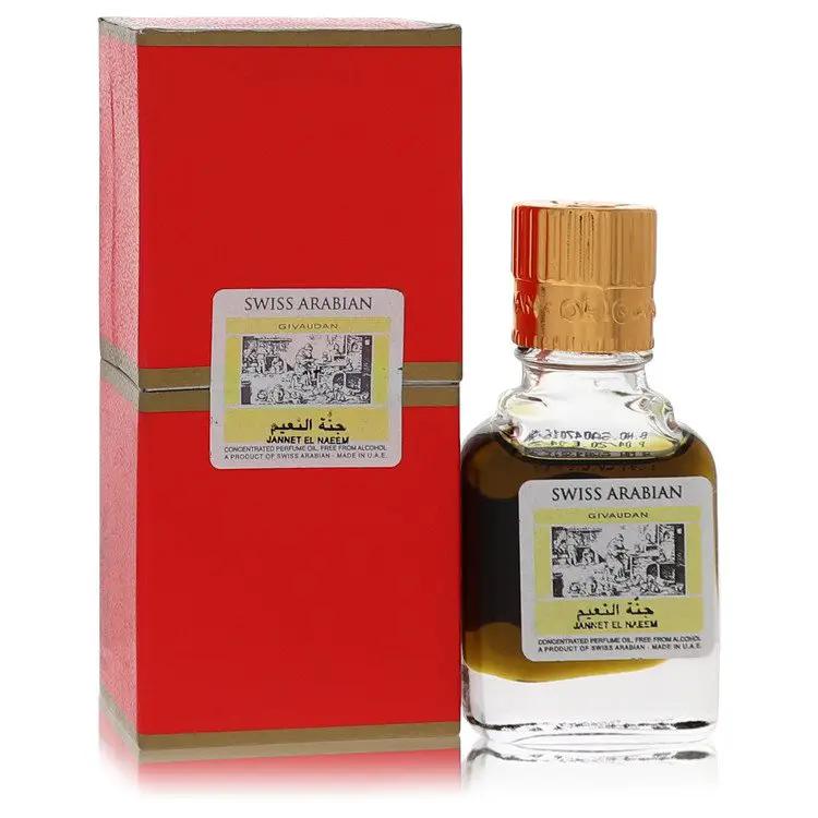 Jannet El Naeem Concentrated Perfume Oil Free From Alcohol (Unisex) by Swiss Arabian 9 ml by Brands HD