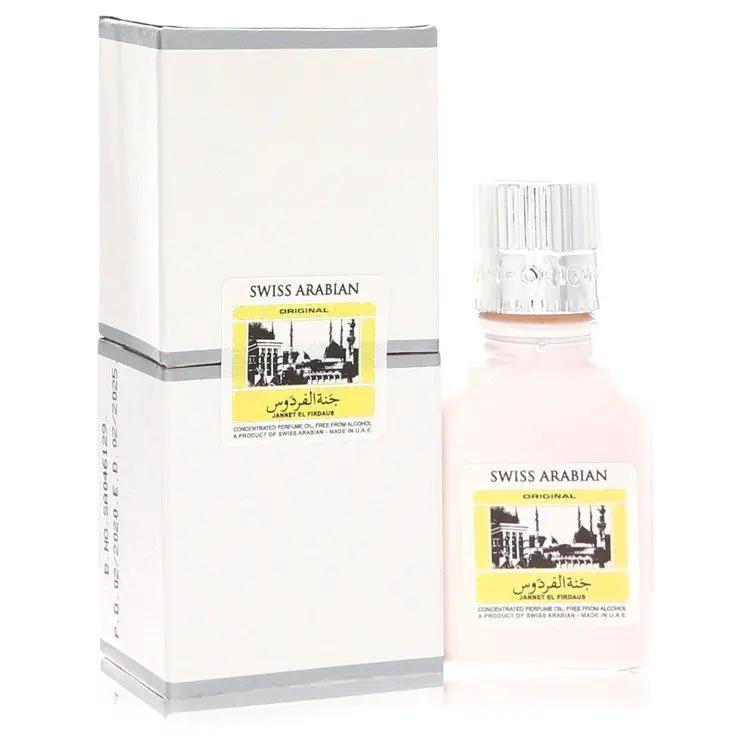 Jannet El Firdaus Concentrated Perfume Oil Free From Alcohol (Unisex White Attar) by Swiss Arabian 9 ml by Brands HD