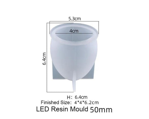 LED Resin Mould Resin Artist Home Decoration LED Night Light Mould by Resin Art NZ