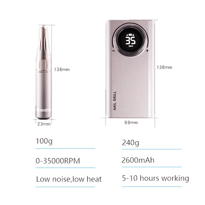 Electric Nail Drill Kit by salelink.co.nz