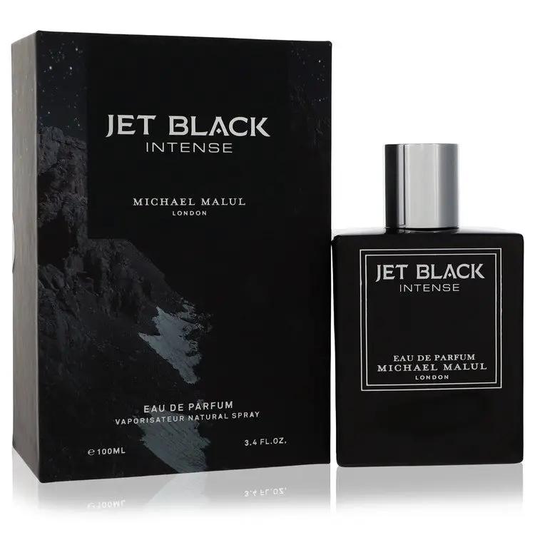 Jet Black Intense Eau De Parfum Spray by Michael Malul 100 ml by Brands HD