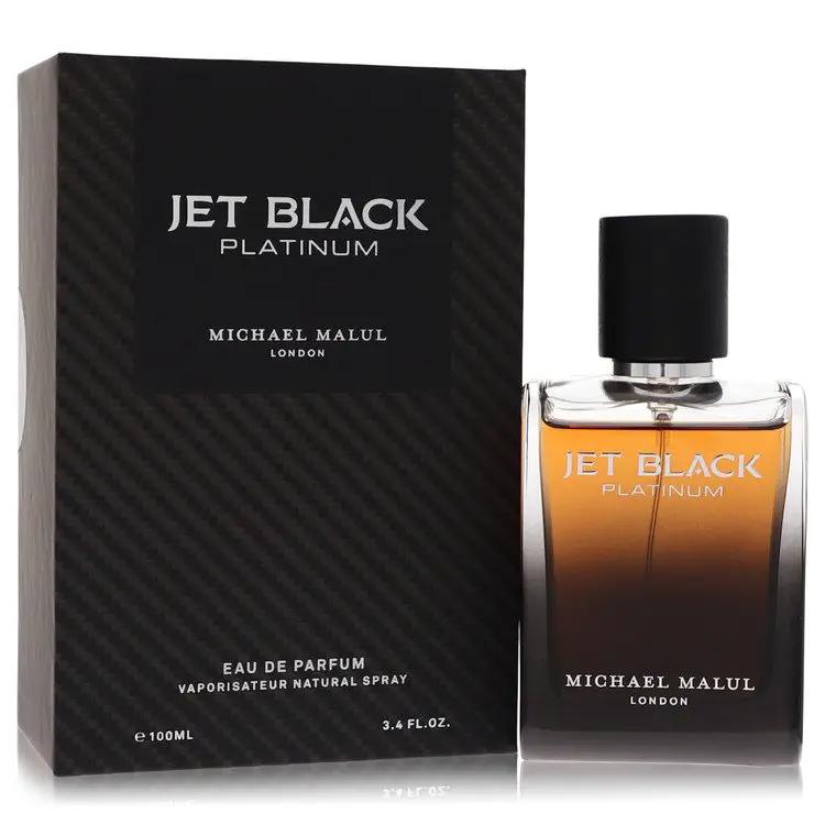 Jet Black Platinum Eau De Parfum Spray by Michael Malul 100 ml by Brands HD