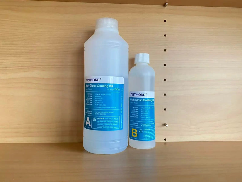 Epoxy Resin - High Gloss Coating Kit- 3 : 1 by Resin Art NZ