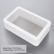 Jumbo Tap Out Moulds Geometric Moulds Table Top Floral Preservation, Specimens Making, Bookend Moulds by Resin Art NZ