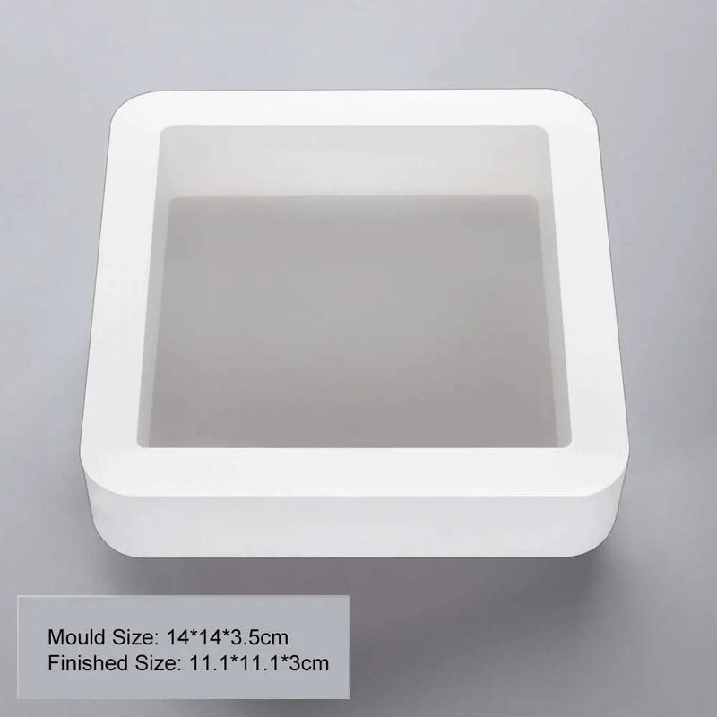 Jumbo Tap Out Moulds Geometric Moulds Table Top Floral Preservation, Specimens Making, Bookend Moulds by Resin Art NZ