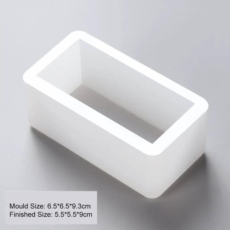 Jumbo Tap Out Moulds Geometric Moulds Table Top Floral Preservation, Specimens Making, Bookend Moulds by Resin Art NZ