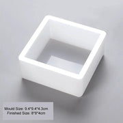 Jumbo Tap Out Moulds Geometric Moulds Table Top Floral Preservation, Specimens Making, Bookend Moulds by Resin Art NZ