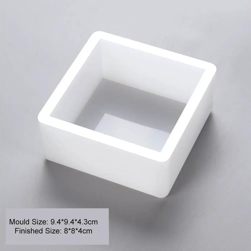 Jumbo Tap Out Moulds Geometric Moulds Table Top Floral Preservation, Specimens Making, Bookend Moulds by Resin Art NZ
