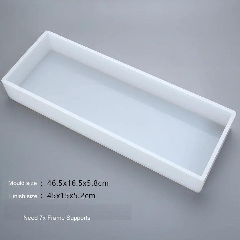 Jumbo Tap Out Moulds Geometric Moulds Table Top Floral Preservation, Specimens Making, Bookend Moulds by Resin Art NZ