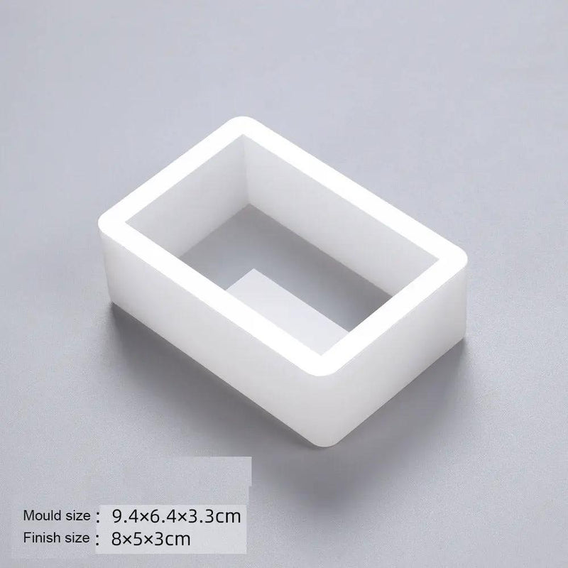 Jumbo Tap Out Moulds Geometric Moulds Table Top Floral Preservation, Specimens Making, Bookend Moulds by Resin Art NZ
