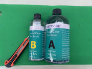 Crystal Clear Art Epoxy Resin - 3 : 1 by Weight 1kg Kit - Soft Type by Resin Art NZ