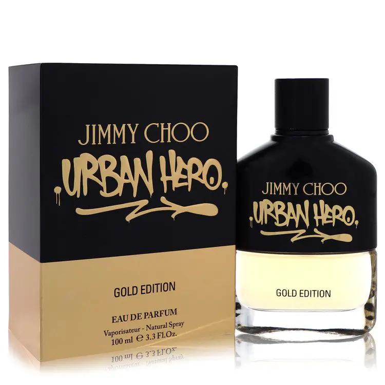 Jimmy Choo Urban Hero Gold Edition Eau De Parfum Spray by Jimmy Choo 100 ml by Brands HD