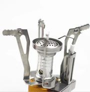 Portable Mini Camping Stove - Lightweight Aluminum Butane Burner for Outdoor Cooking | 1-3 Person Capacity by Mead's Supply & Equipment Outfitters limited