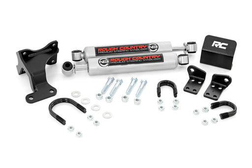 N3 Steering Stabilizer Dual 2-8 Inch Lift Jeep Wrangler JK/Wrangler Unlimited (07-18) by Magwarehouse.com