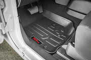 Floor Mats FR & RR 4 Door Jeep Wrangler Unlimited 2WD/4WD (2007-2013) by Magwarehouse.com