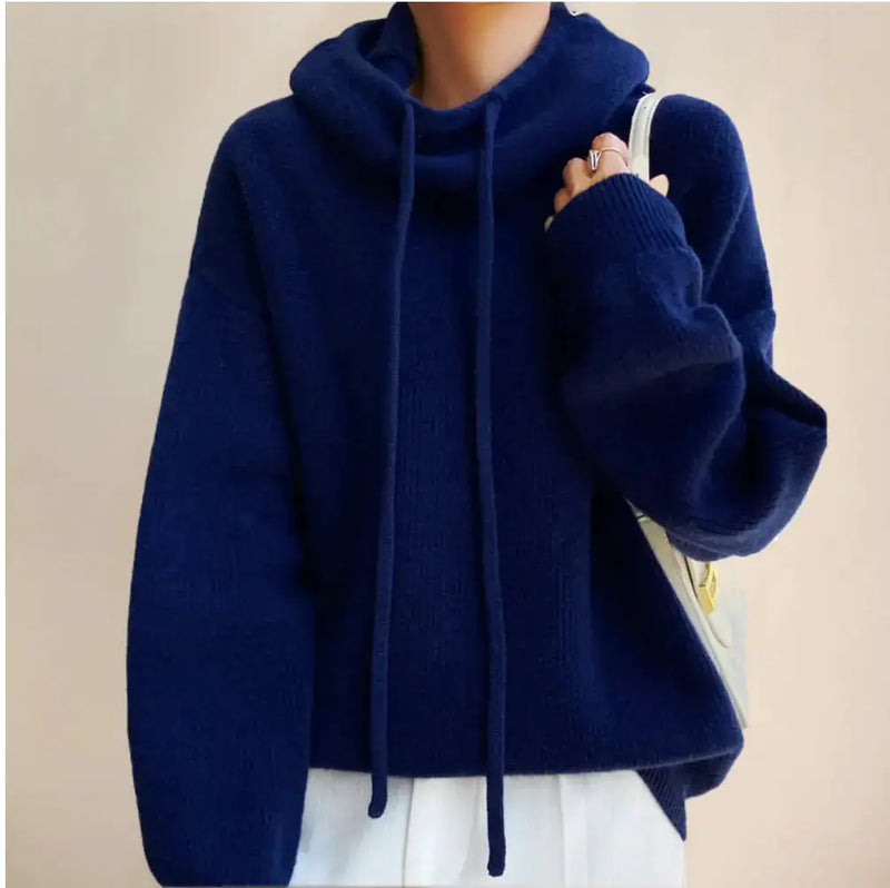 Women's Merino Wool High Neck Sweater Top by Mead's Supply & Equipment Outfitters limited