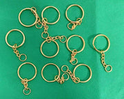 Golden Key Chain Accessories - 2 years Warranty by Resin Art NZ