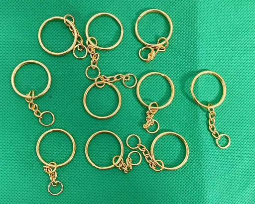 Golden Key Chain Accessories - 2 years Warranty by Resin Art NZ