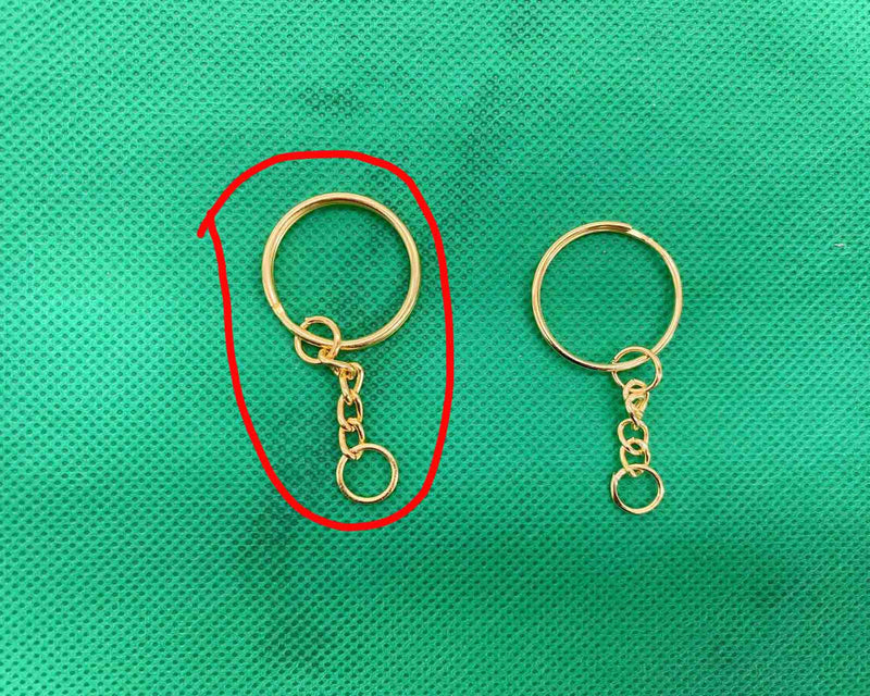 Golden Key Chain Accessories - 2 years Warranty by Resin Art NZ