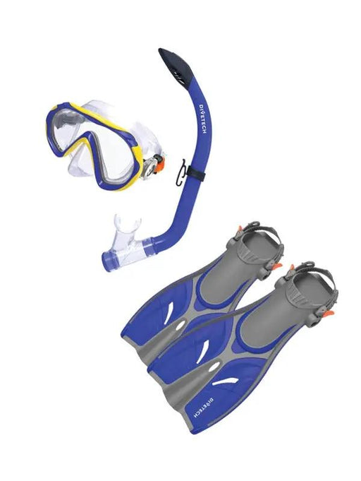 Kids Mask Snorkel and Fin set by NZ Diver