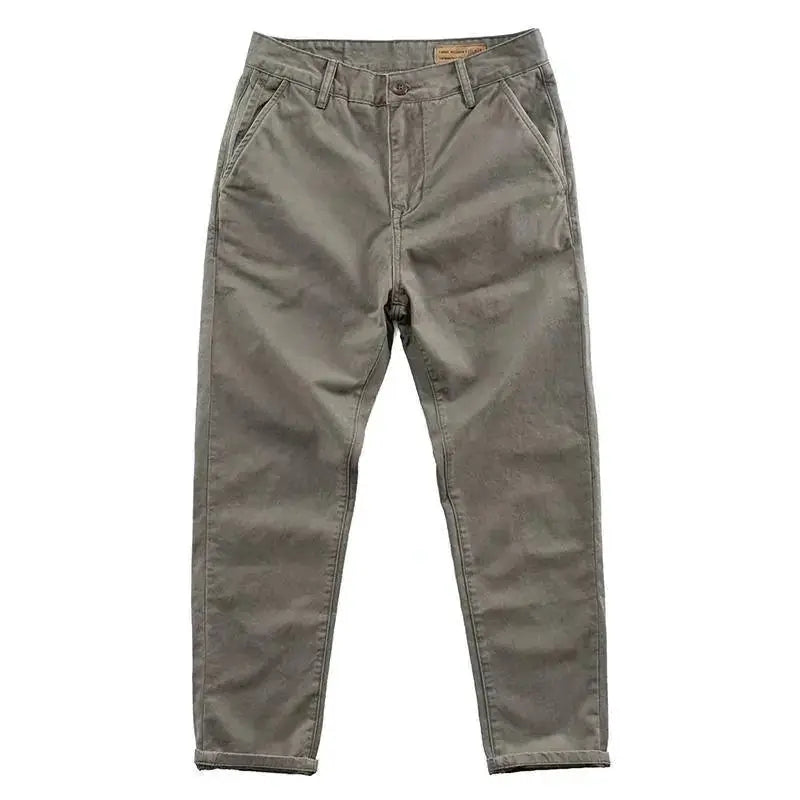 Men's Casual Loose Fit Cotton Cargo Pants - Heavy Duty Work Pants | Spring & Autumn by Mead's Supply & Equipment Outfitters limited