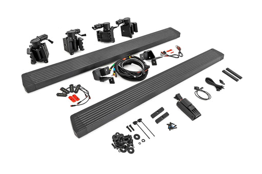 Power Running Boards Dual Electric Motor 4 Door Jeep Wrangler JL (2018-2026) by Magwarehouse.com