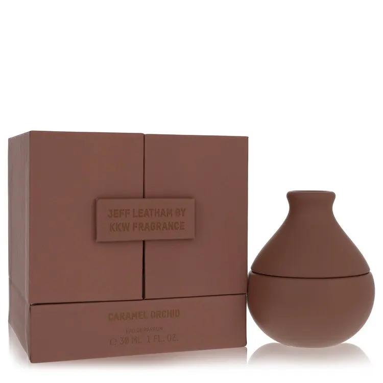 Jeff Leatham Caramel Orchid Eau De Parfum Spray (Unisex) By Kkw Fragrance by Brands HD