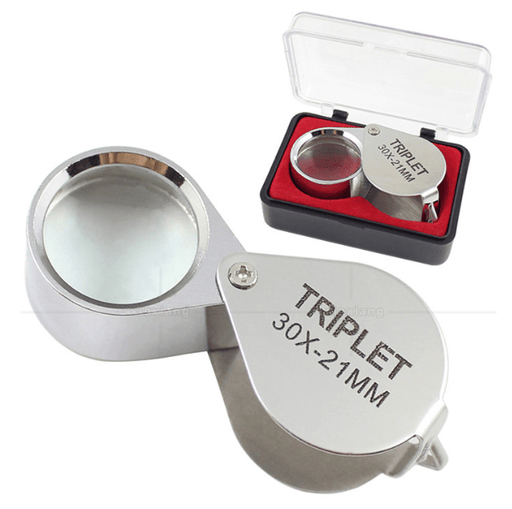 g8buynz g8buynz Pocket Jewelry Loupe 30x 21mm Jewelers Eye Magnifying Glass Magnifier Pocket Jewelry Loupe 30x 21mm Jewelers Eye Magnifying Glass Magnifier