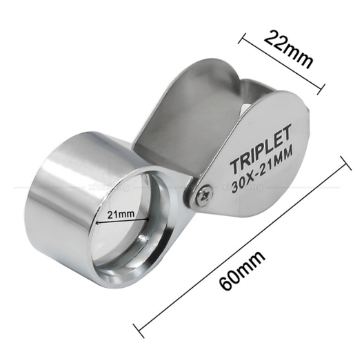 g8buynz g8buynz Pocket Jewelry Loupe 30x 21mm Jewelers Eye Magnifying Glass Magnifier Pocket Jewelry Loupe 30x 21mm Jewelers Eye Magnifying Glass Magnifier
