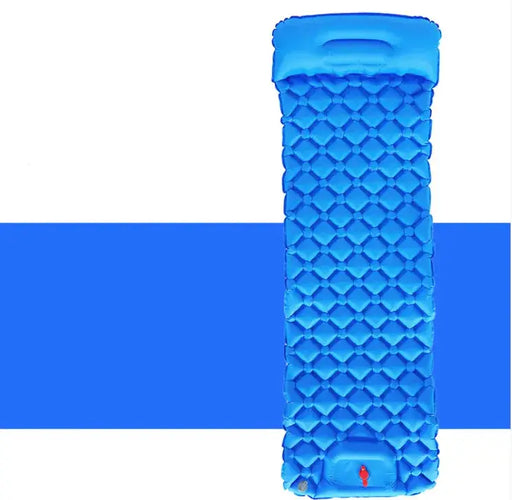 Outdoor Camping Press Inflatable Sleeping Pad - Lightweight Mat with Built-In Pillow by Mead's Supply & Equipment Outfitters limited