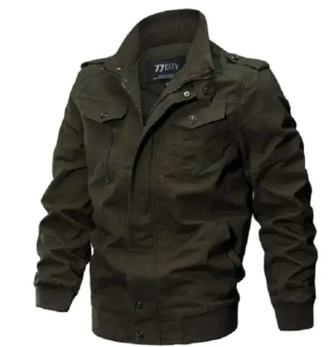 Tactical Flight Army Jacket - Military Bomber Jacket with Cotton Construction | Plus Size Available by Mead's Supply & Equipment Outfitters limited
