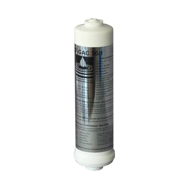 Omnipure OKDF30/1 Inline Replacement Filter - KDF & Carbon, JJ or BB Fitting NZ by Filtration Station NZ