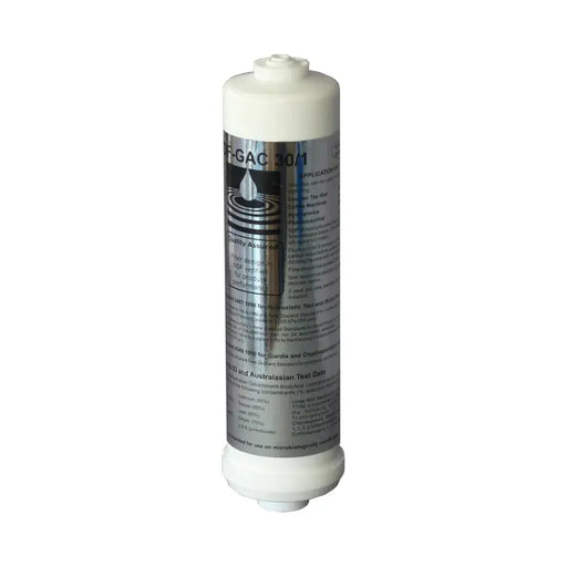 Omnipure OKDF30/1 Inline Replacement Filter - KDF & Carbon, JJ or BB Fitting NZ by Filtration Station NZ